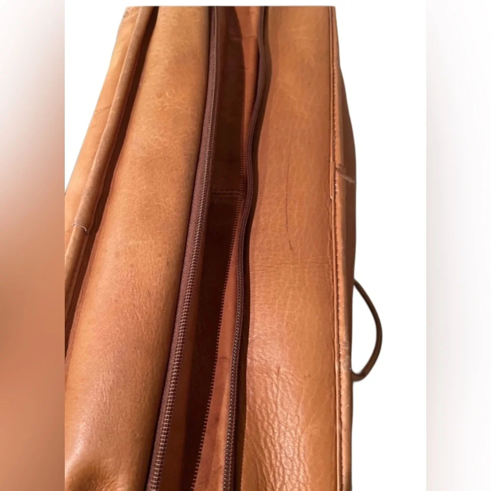 Dorado Leather Men's Shoulder Briefcase/Tote Bag